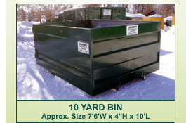 10 yard bin